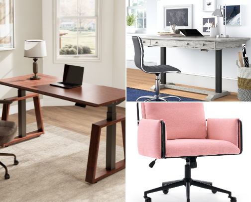 Home Office Upgrades With Big Impact for Work-From-Home Individuals cover photo collage