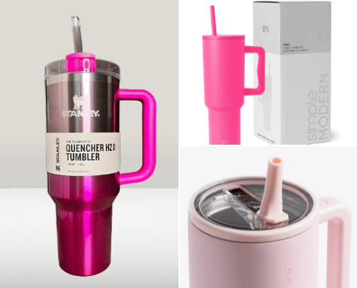 Favorite Tumblers 🧊 cover photo collage