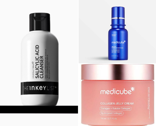Skincare Products - That helped my acne! cover photo collage