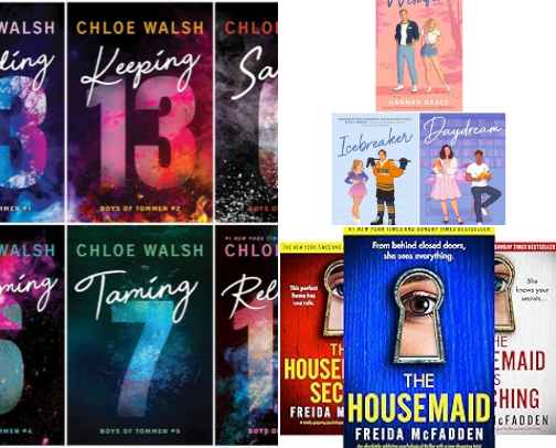 Hot Girls Read Books!!📚🦉❤️‍🔥 cover photo collage