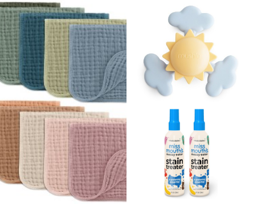 Baby items under $20 cover photo collage