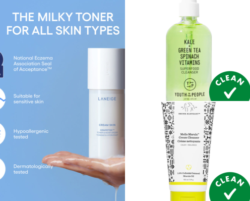 SKINCARE PRODUCTS FOR DRY SKIN THAT'LL LEAVE YOUR SKIN HYDRATED cover photo collage