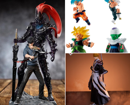 Your Favorite Anime Characters Figurines cover photo collage