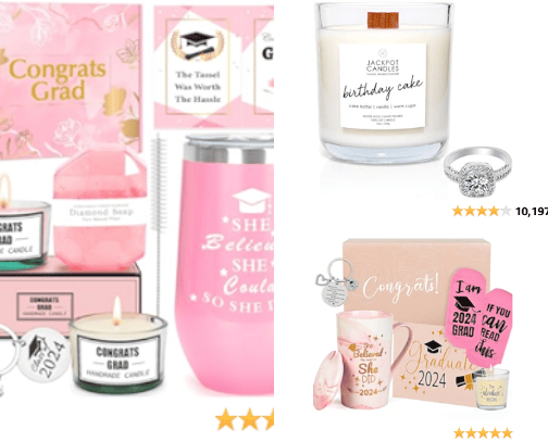 Graduation Gifts| Girlies cover photo collage