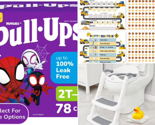 Potty Training Essentials cover photo collage