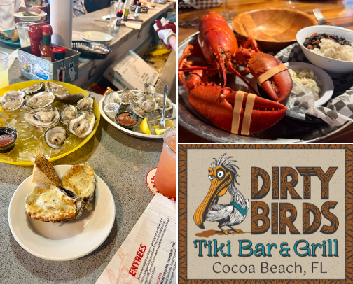 Getaway to the Sea - Cocoa Beach, Florida 🌊🐟🦀🦞 cover photo collage