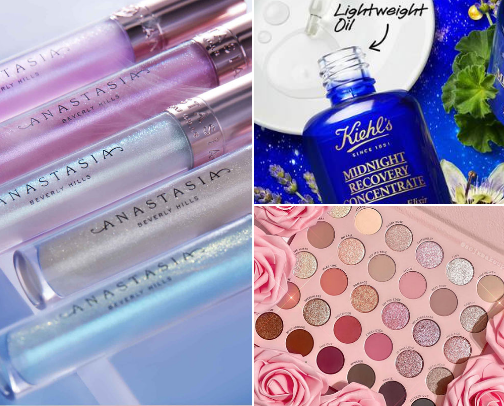 Makeup+skincare recs cover photo collage