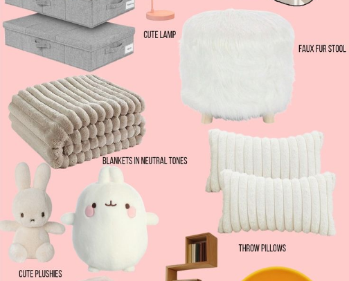 Student Room Decor on a Budget (Cute & Cozy!) cover photo collage