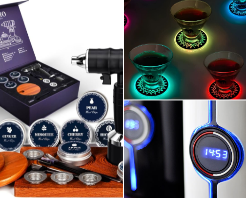 Top 2026 Gift Ideas for Cocktail Lovers: Smart Bar Tools & Unique Tech Gadgets cover photo collage