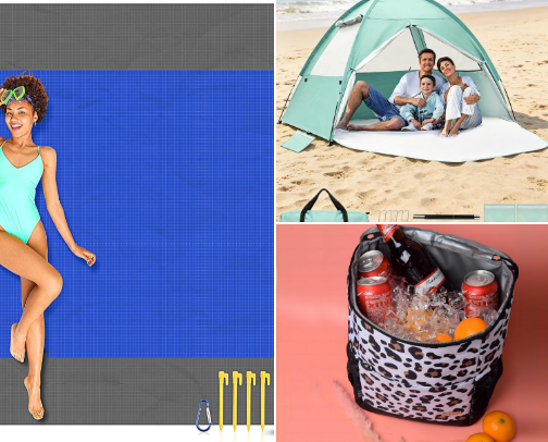 Beach/Summer Essentials cover photo collage