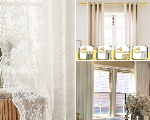 Everything Curtains For Home cover photo collage