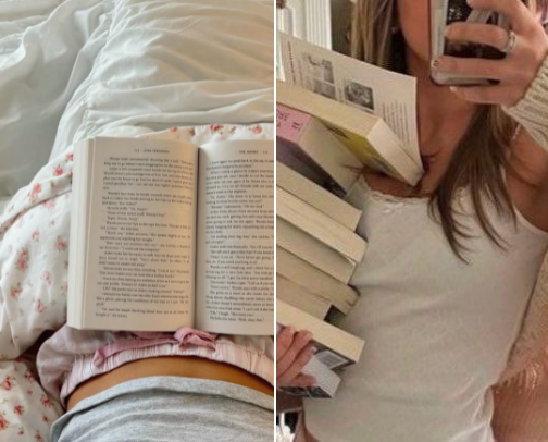 Books that break reading slumps 🔖 cover photo collage