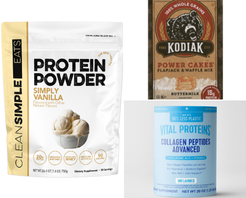 My Favorite Health & Nutrition Food Products cover photo collage