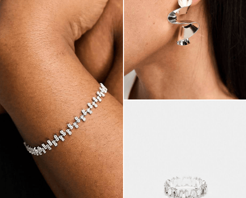 Jewellery cover photo collage
