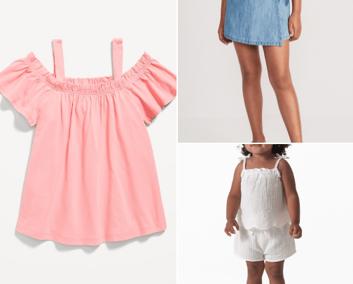 Kids Summer Fashion cover photo collage