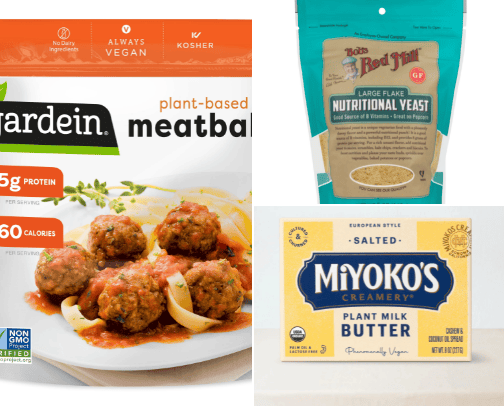 Vegan/Plantbased Products cover photo collage