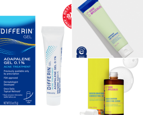 Skin careeeeee 💅 cover photo collage