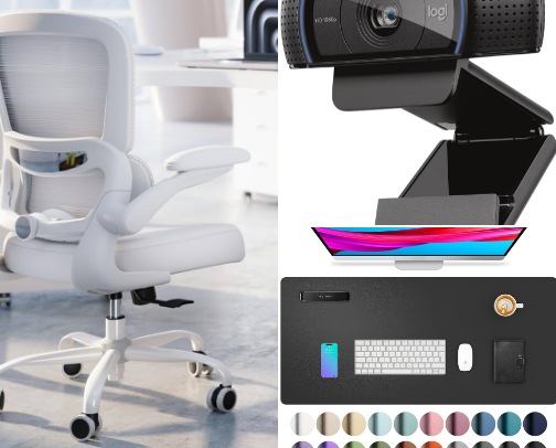 Healthy Work-From-Home Essentials cover photo collage