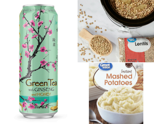 Extreme Budget Grocery List (&gt;$100) cover photo collage