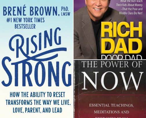 Level Up Your Life: Self-Growth Books Worth Reading cover photo collage