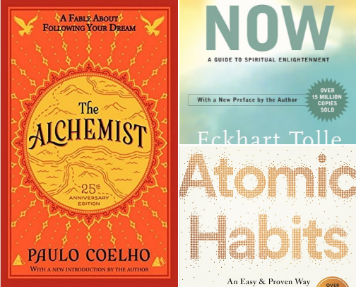 Must-Read Books for Personal Growth cover photo collage