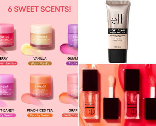 My favorite beauty recs cover photo collage
