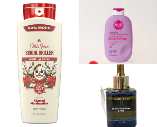 How to smell like: marshmallows cover photo collage