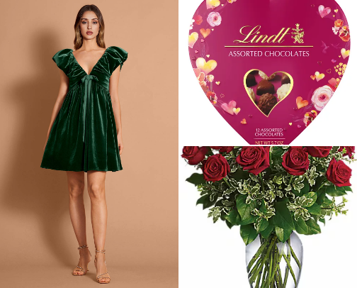 Prepping for Valentine's day cover photo collage