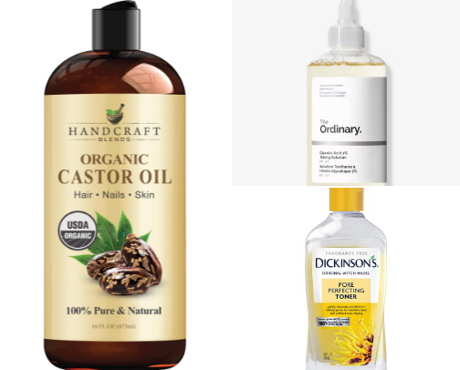 Skincare/ hair care cover photo collage