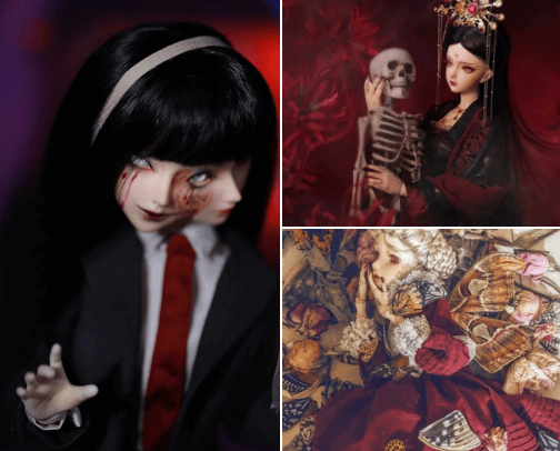 Unusual, Scary BJD Dolls: The Perfect Gift for the Spooky in You cover photo collage
