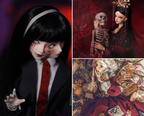 Unusual, Scary BJD Dolls: The Perfect Gift for the Spooky in You cover photo collage