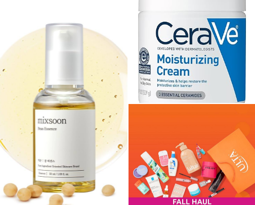 My favorite beauty recs cover photo collage