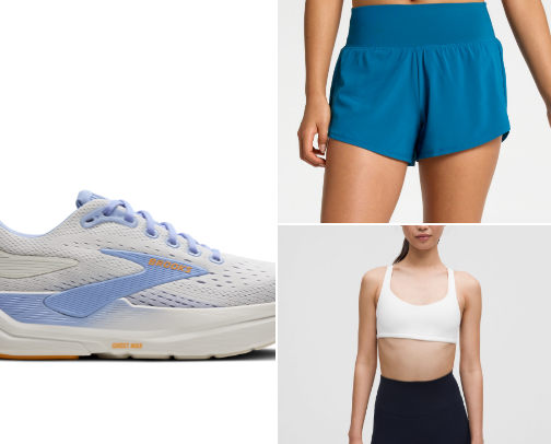 Running essentials 🏃🏻‍♀️ cover photo collage