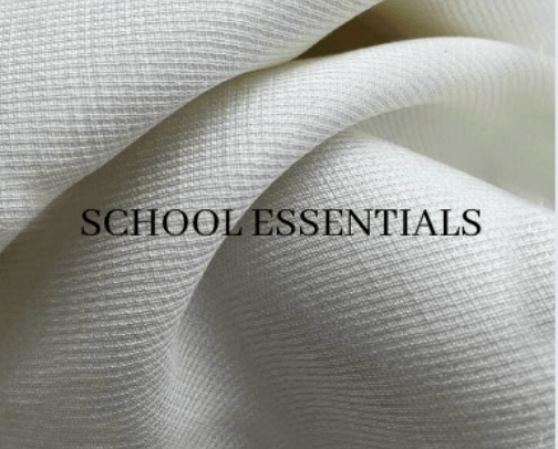 school essentials cover photo collage