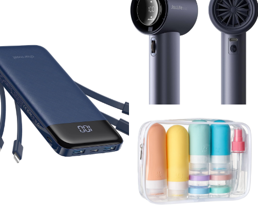 Travel Necessities cover photo collage