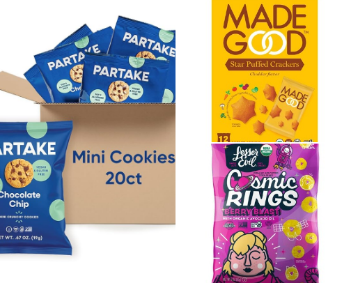 Tree NUT FREE goodies or healthier version snacks! cover photo collage