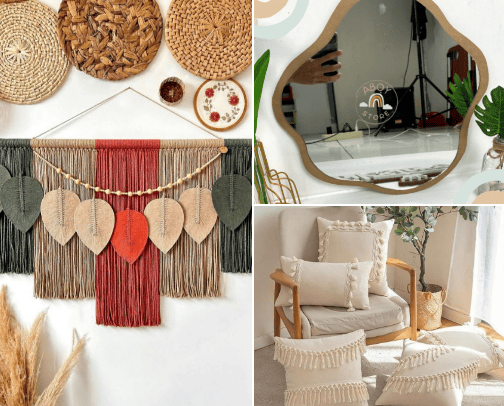 Home Decor Bali Vibes🕰️ cover photo collage