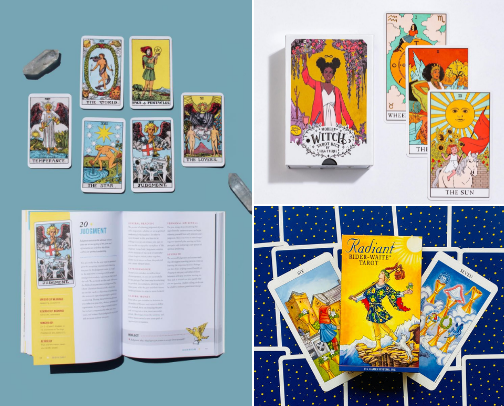 Tarot deck for starters! (From a tarot reader of 8 years) cover photo collage