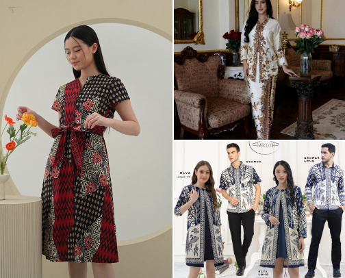 Dress Batik Cocok Dipakai Segala Acara cover photo collage