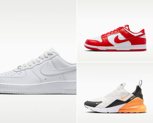 Top-Selling Nike Products (Nike.com) cover photo collage