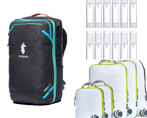 tried & true travel essentials cover photo collage