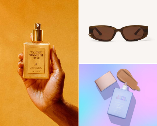 What's in my beach bag? cover photo collage
