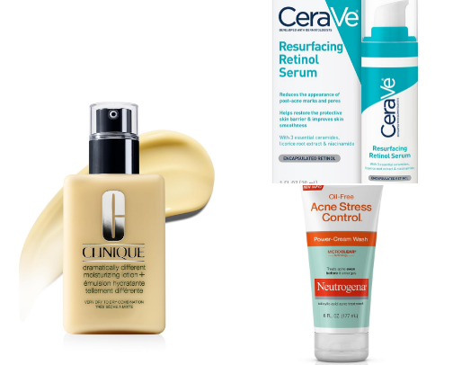 Skincare Essentials for Women in their 40s! cover photo collage