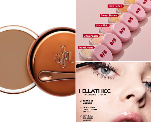 My favorite beauty recs cover photo collage
