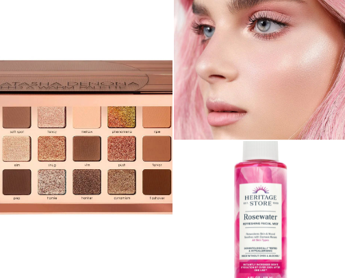 Rose colored products that will have you feeling beautiful for fall cover photo collage