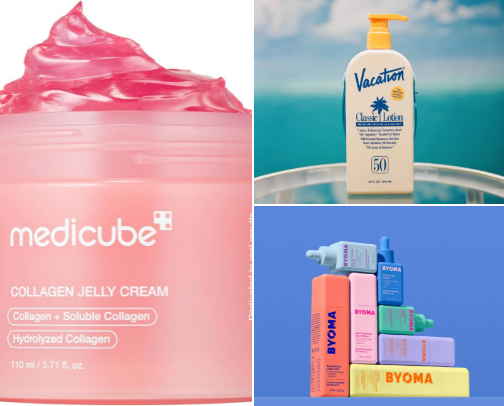 Skincare Brands For A Healthy Glowing Skin. cover photo collage