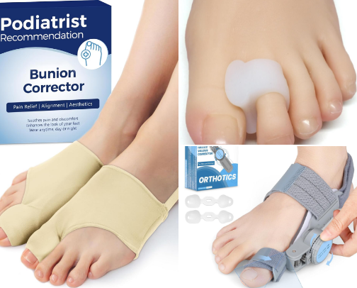 Best Bunion Foot Care Products cover photo collage