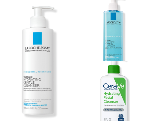 skincare faves cover photo collage