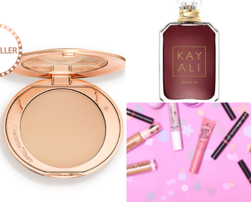 These are some beauty items that I always repurchase. cover photo collage