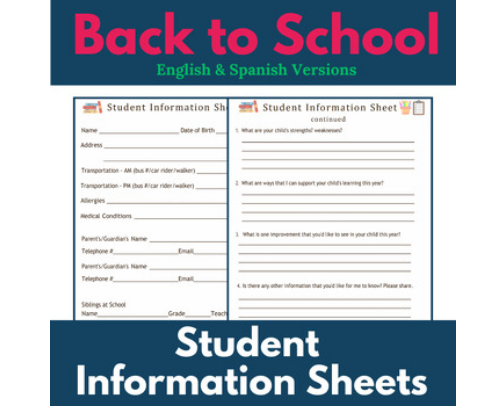 Elementary School Forms and Language Arts Morning Work cover photo collage